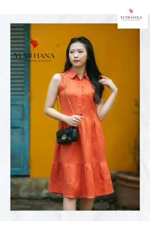  ĐẦM LENIN CAM Yumi Hana