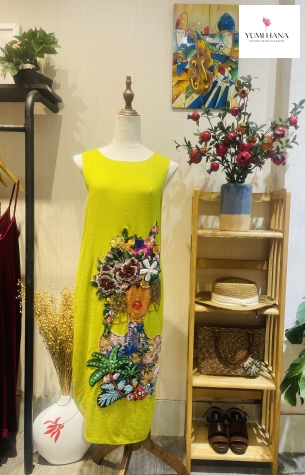 Đầm đính kim sa Yumi Hana