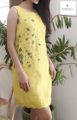 Đầm thêu tay Yumi Hana  
