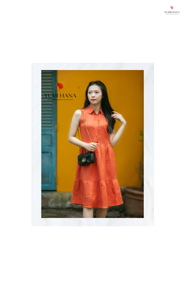  ĐẦM LENIN CAM Yumi Hana