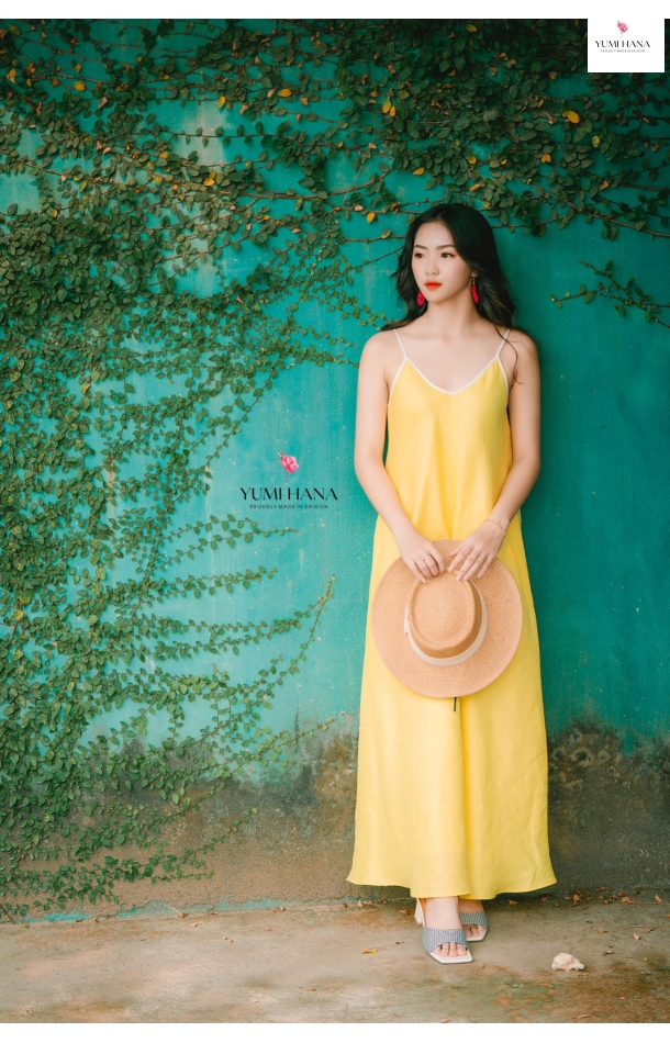 ĐẦM VÀNG 2 DÂY XINH XẮN Yumi Hana